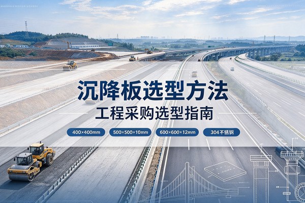 宜丰沉降板选择方法