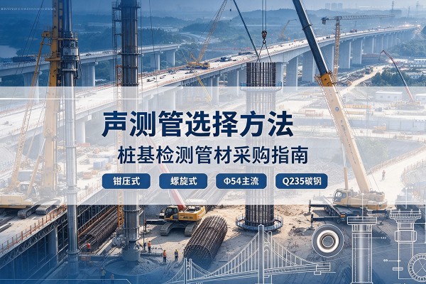 宜丰声测管选型标准