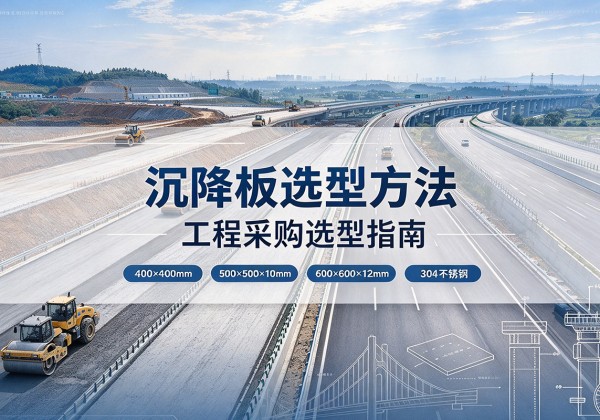 宜丰沉降板选择方法