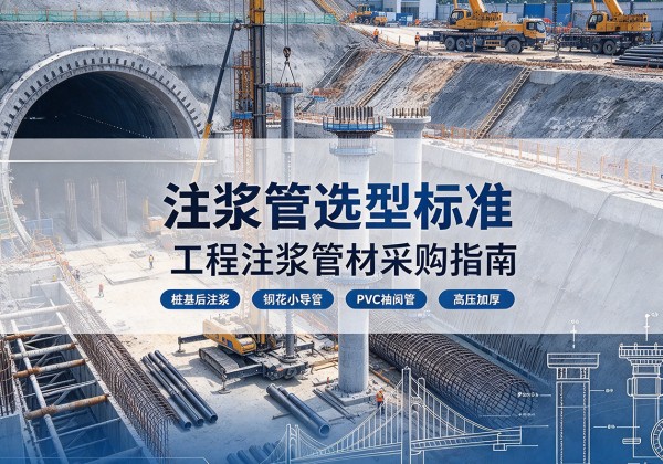宜丰注浆管选型标准